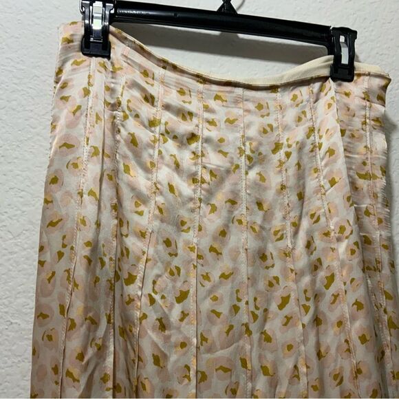 Pipes & Shaw 100% silk skirt long - Picture 3 of 10